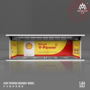 1/64 parking garage shell with light MO914014 MOREART DIORAMI