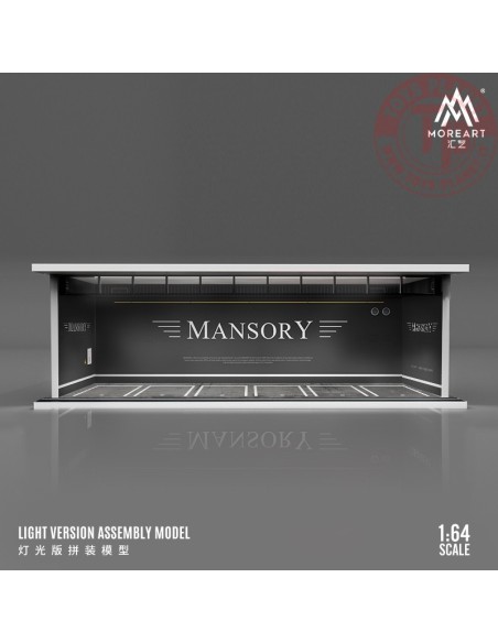 1/64 parking garage mansory with light MO914026 MOREART DIORAMI