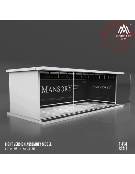 1/64 parking garage mansory with light MO914026 MOREART DIORAMI 1/64 parking garage mansory with light MO914026 MOREART DIORAMI