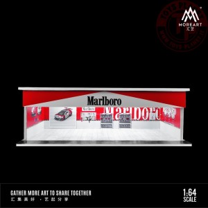 1/64 parking garage marlboro with light MO914107 MOREART DIORAMI