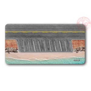 1/64 Miami 70x35cm mat mouse pad TPMIAMI TURBOPADS