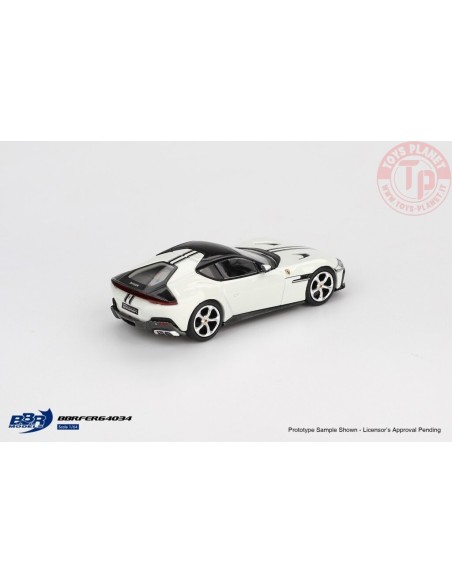 1:64 FERRARI 12 CILINDRI BIANCO AVUS 2024 BBRFER64034 BBR MODELS 1:64