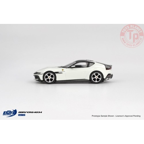 1:64 FERRARI 12 CILINDRI BIANCO AVUS 2024 BBRFER64034 BBR MODELS 1:64