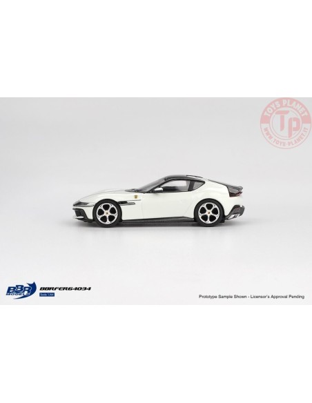 1:64 FERRARI 12 CILINDRI BIANCO AVUS 2024 BBRFER64034 BBR MODELS 1:64