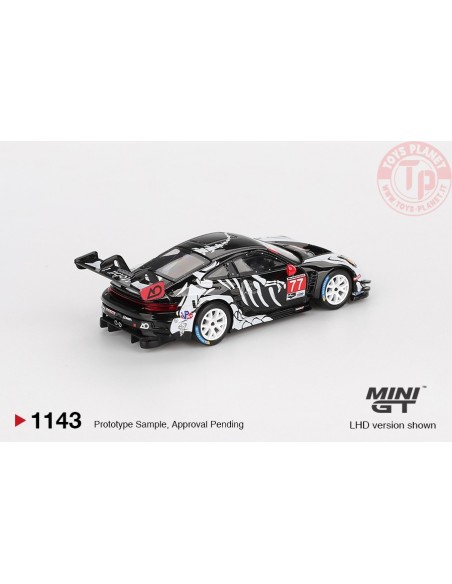 1:64 PORSCHE 911 (992) GT3 R n77 GTD PRO AO RACING PETIT LE MANS 2025 MGT01143-L MINI GT