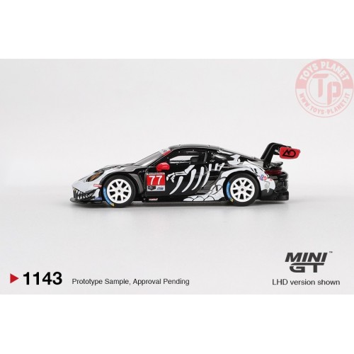 1:64 PORSCHE 911 (992) GT3 R n77 GTD PRO AO RACING PETIT LE MANS 2025 MGT01143-L MINI GT