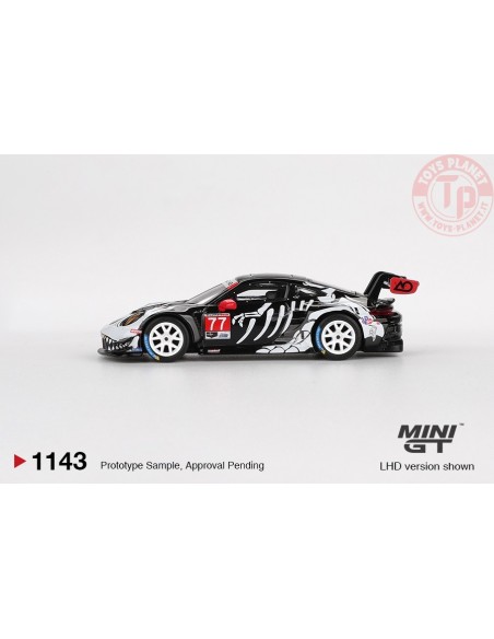 1:64 PORSCHE 911 (992) GT3 R n77 GTD PRO AO RACING PETIT LE MANS 2025 MGT01143-L MINI GT