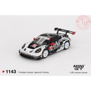 1:64 PORSCHE 911 (992) GT3 R n77 GTD PRO AO RACING PETIT LE MANS 2025 MGT01143-L MINI GT
