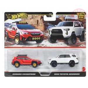 1/64 2018 Toyota 4Runner Subaru Crosstrek HOT WHEELS JBK98 HOT WHEELS
