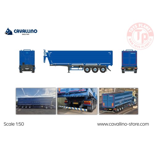 1/50 Rimorchio ribaltabile per rottami Michel Möhlen Transport CAVALLINO 20-1383 CAVALLINO