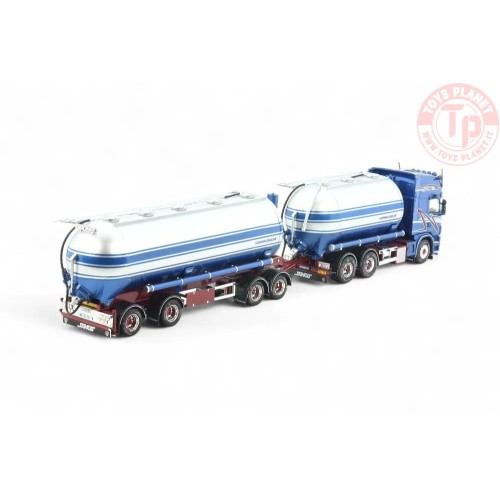 Scania 4-serie Topline Zweedse silo combinatie Linghems TEKNO 86462 TEKNO