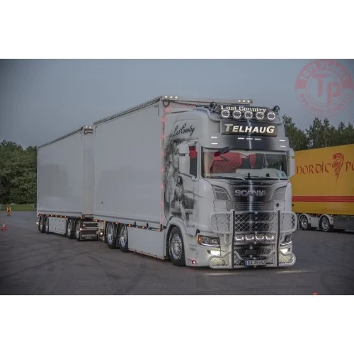 Scania Next Gen Highline wood chip combo Telhaug TEKNO 85554 TEKNO