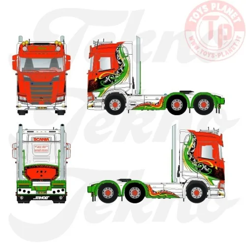 Scania Next Gen 660S Highline sleepas trekker Leif Nielsen TEKNO 87443 TEKNO