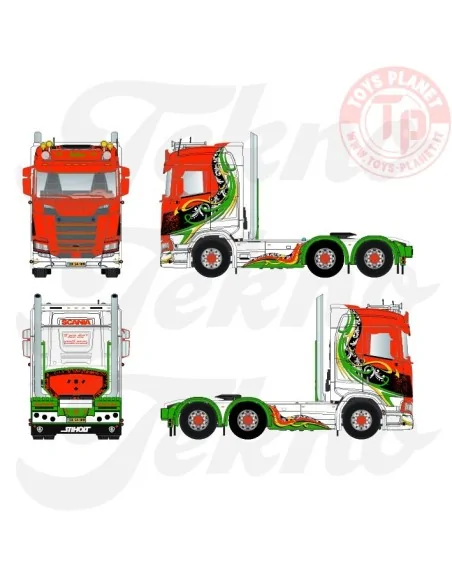 Scania Next Gen 660S Highline sleepas trekker Leif Nielsen TEKNO 87443 TEKNO Scania Next Gen 660S Highline sleepas trekker Leif Nielsen TEKNO 87443 TEKNO