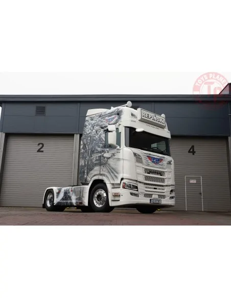 Scania Next Gen R-serie Highline met 3-assige tankoplegger Repinski TEKNO 86346 TEKNO Scania Next Gen R-serie Highline met 3-assige tankoplegger Repinski TEKNO 86346 TEKNO