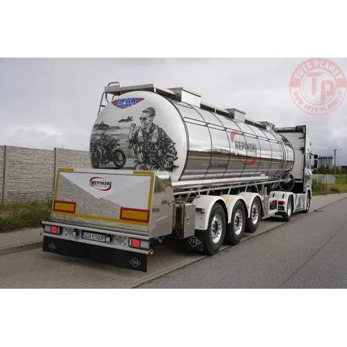 Scania Next Gen R-serie Highline met 3-assige tankoplegger Repinski TEKNO 86346 TEKNO