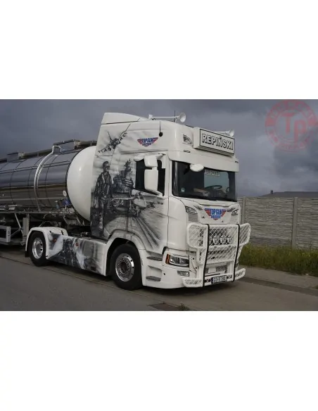 Scania Next Gen R-serie Highline met 3-assige tankoplegger Repinski TEKNO 86346 TEKNO Scania Next Gen R-serie Highline met 3-assige tankoplegger Repinski TEKNO 86346 TEKNO
