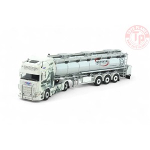 Scania Next Gen R-serie Highline met 3-assige tankoplegger Repinski TEKNO 86346 TEKNO