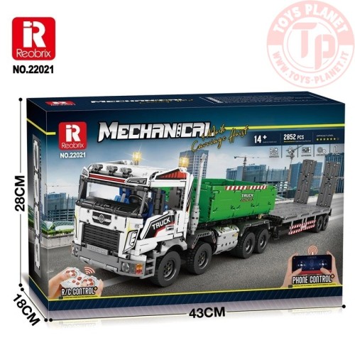Camion Con Rimorchio (2950pcs) REOBRIX 22021 REOBRIX