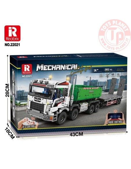 Camion Con Rimorchio (2950pcs) REOBRIX 22021 REOBRIX