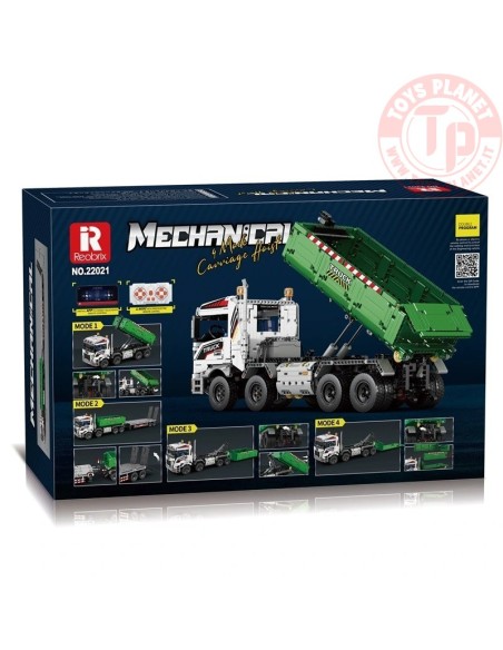 Camion Con Rimorchio (2950pcs) REOBRIX 22021 REOBRIX Camion Con Rimorchio (2950pcs) REOBRIX 22021 REOBRIX