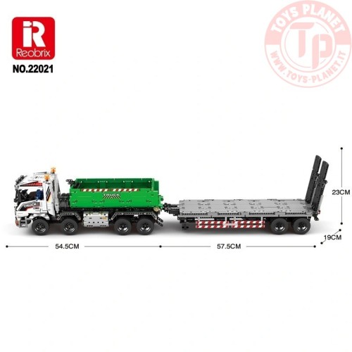 Camion Con Rimorchio (2950pcs) REOBRIX 22021 REOBRIX
