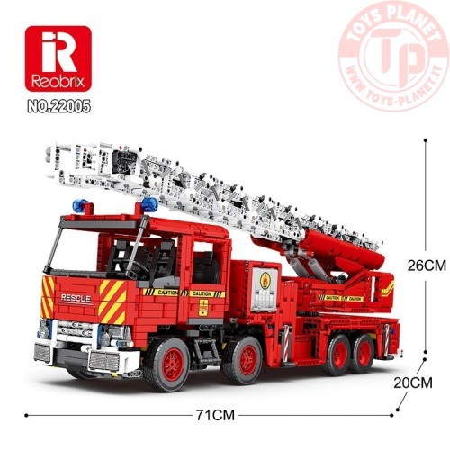 Autoscala pompieri (3266pcs) REOBRIX 22005 REOBRIX