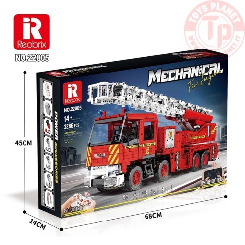 Autoscala pompieri (3266pcs) REOBRIX 22005 REOBRIX