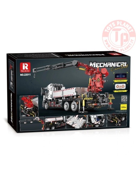 Camion Gru Telecomandato (2328pcs) REOBRIX 22011 REOBRIX Camion Gru Telecomandato (2328pcs) REOBRIX 22011 REOBRIX