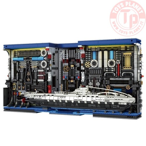 Fabbrica Sottomarino (3372pcs) REOBRIX 66038 REOBRIX