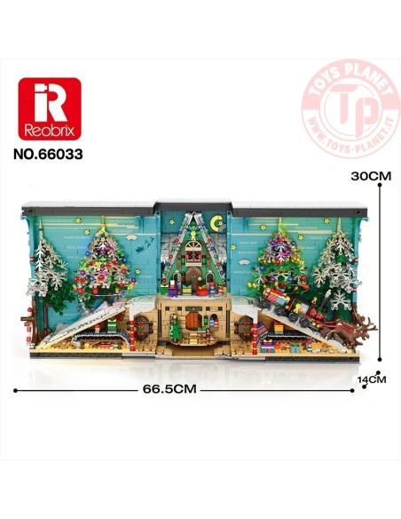 Christmas Book (3260pcs) REOBRIX 66033 REOBRIX Christmas Book (3260pcs) REOBRIX 66033 REOBRIX