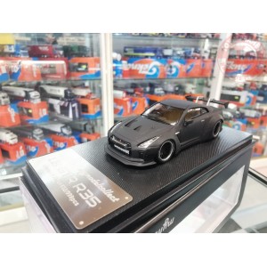 1/64 Nissan GT-R R35 lb gtr r35 nero opaco MC640004C MODELCOLLECT