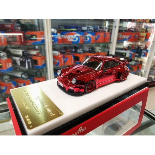 1/64 Porsche 930 rosso cromato MC640003O MODELCOLLECT