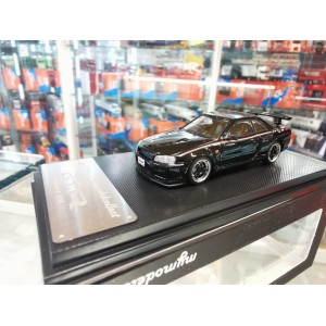 1/64 NISSAN SKYLINE GT-R R34 V-SPEC NERO MC640009F MODELCOLLECT