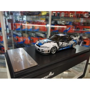 1/64 NISSAN SKYLINE GT-R R34 V-SPEC TOP SECRET MC640009H MODELCOLLECT