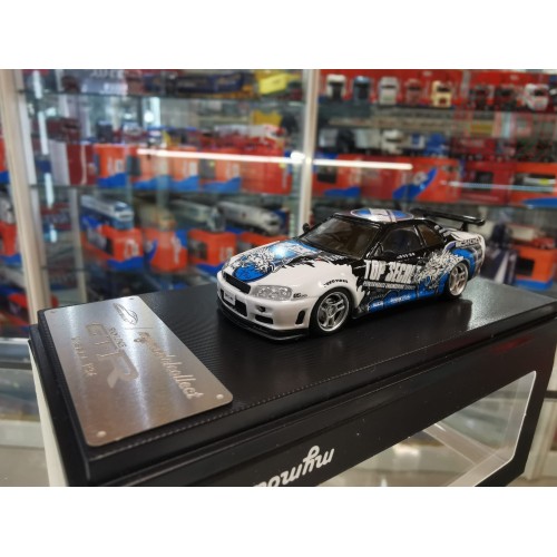 1/64 NISSAN SKYLINE GT-R R34 V-SPEC TOP SECRET MC640009H MODELCOLLECT