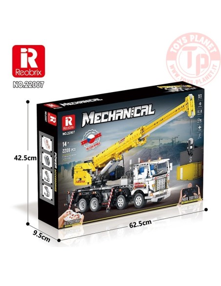 Autogru Radiocomandata (2206pcs) REOBRIX 22007 REOBRIX