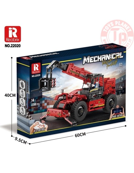 Sollevatore Telescopico Radiocomandato (2260pcs) REOBRIX 22020 REOBRIX
