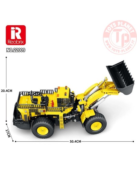 Pala Gommata Radiocomandata (1876pcs) REOBRIX 22009 REOBRIX