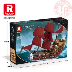 Galeone Pirati (3066pcs) REOBRIX 66010 REOBRIX