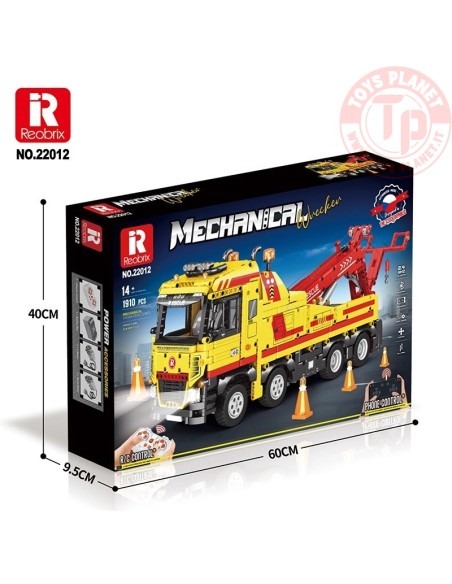 Carroattrezzi Radiocomandato (1910pcs) REOBRIX 22012 REOBRIX