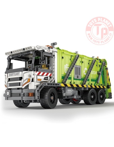 Camion Rifiuti Radiocomandato (1468pcs) REOBRIX 22022 REOBRIX Camion Rifiuti Radiocomandato (1468pcs) REOBRIX 22022 REOBRIX