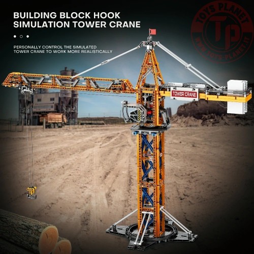 Gru a Torre Radiocomandata (1288pcs) REOBRIX 22013 REOBRIX