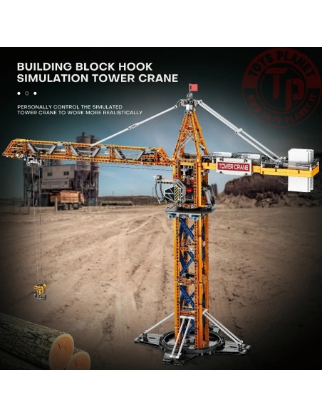 Gru a Torre Radiocomandata (1288pcs) REOBRIX 22013 REOBRIX