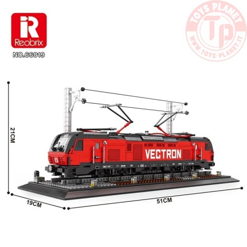 Vectron European Electric Passenger Train (1889pcs) REOBRIX 66019A REOBRIX