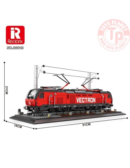 Vectron European Electric Passenger Train (1889pcs) REOBRIX 66019A REOBRIX Vectron European Electric Passenger Train (1889pcs) REOBRIX 66019A REOBRIX