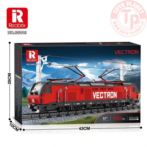 Vectron European Electric Passenger Train (1889pcs) REOBRIX 66019A REOBRIX