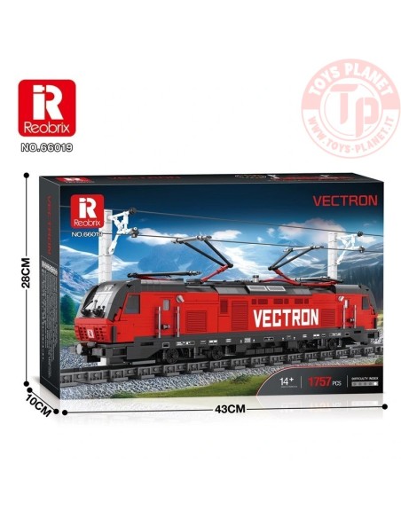 Vectron European Electric Passenger Train (1889pcs) REOBRIX 66019A REOBRIX