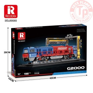 Train G2000 (1980pcs) REOBRIX 66021A REOBRIX