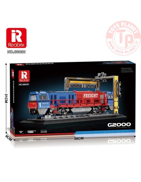 Train G2000 (1980pcs) REOBRIX 66021A REOBRIX